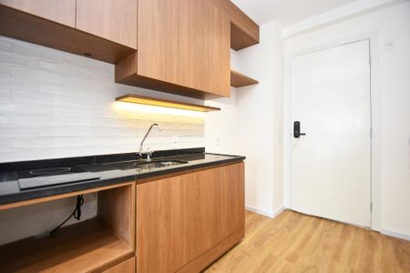 Studio para alugar com 24m², 1 quarto e sem vagacozinha