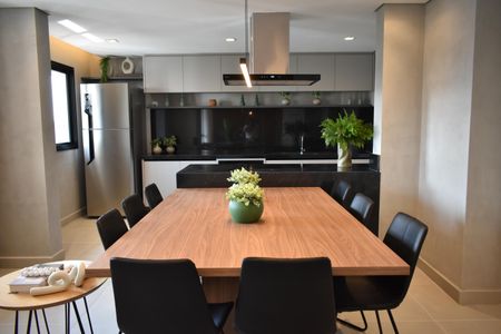 Apartamento à venda com 38m², 2 quartos e sem vagaÁrea comum - Salão de festas