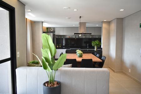 Apartamento à venda com 38m², 2 quartos e sem vagaÁrea comum - Salão de festas