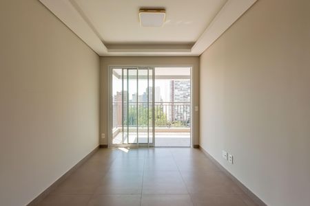 Parede branca e teto com iluminação moderna, com vista para a cidade. de apartamento à venda com 3 quartos, 88m² em Jardim Caboré, São Paulo