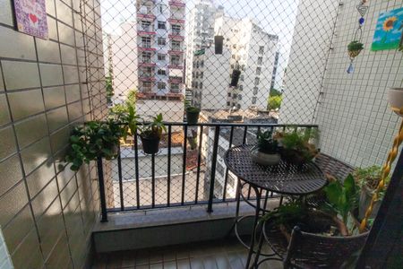 Varanda da Sala de apartamento à venda com 2 quartos, 61m² em Icaraí, Niterói