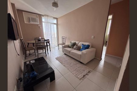 Sala de apartamento para alugar com 2 quartos, 57m² em Barra da Tijuca, Rio de Janeiro