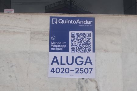 Apartamento para alugar com 201m², 3 quartos e 1 vagaFachada | Adesivo/Placa Quintoandar instalado 