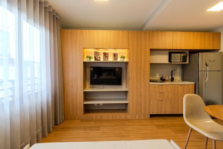 Studio para alugar com 29m², 1 quarto e sem vagaSala/Quarto