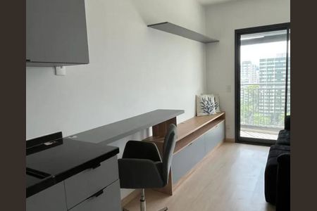 Apartamento para alugar com 1 quarto, 33m² em Santo Amaro, São Paulo