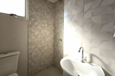 Banheiro de apartamento para alugar com 2 quartos, 47m² em Residencial Sírius, Campinas