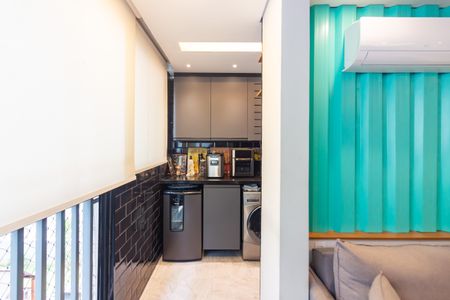 Varanda da Sala de apartamento para alugar com 2 quartos, 49m² em Centro, Osasco