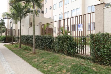 Apartamento à venda com 41m², 2 quartos e sem vagaPlaca instalada na fachada do condomínio - Código da placa: VAIO - 737