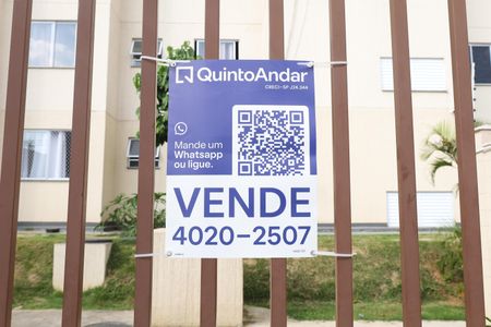 Apartamento à venda com 41m², 2 quartos e sem vagaPlaca instalada na fachada do condomínio - Código da placa: VAIO - 737