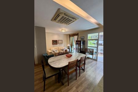 Sala de Jantar de apartamento à venda com 2 quartos, 117m² em Laranjeiras, Rio de Janeiro