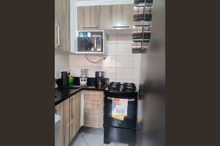 Cozinha de apartamento à venda com 2 quartos, 44m² em Chácara do Vovó, Guarulhos