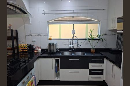 Cozinha de casa à venda com 3 quartos, 195m² em Jardim Ana Maria, Santo André