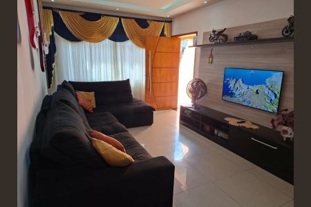 Sala de casa à venda com 3 quartos, 195m² em Jardim Ana Maria, Santo André