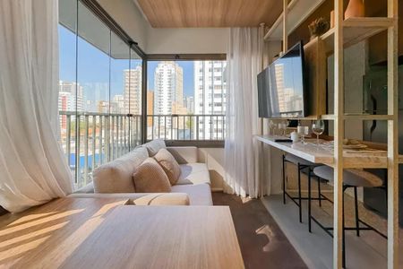 Apartamento para alugar com 27m², 1 quarto e sem vaga Apartamento para alugar com 27m², 1 quarto e sem vagaSala/Quarto