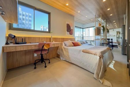 Apartamento para alugar com 27m², 1 quarto e sem vaga Apartamento para alugar com 27m², 1 quarto e sem vagaSala/Quarto