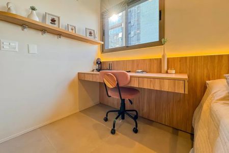 Apartamento para alugar com 27m², 1 quarto e sem vaga Apartamento para alugar com 27m², 1 quarto e sem vagaSala/Quarto