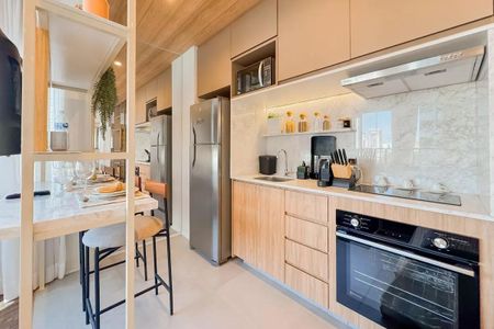 Apartamento para alugar com 27m², 1 quarto e sem vaga Apartamento para alugar com 27m², 1 quarto e sem vagaCozinha