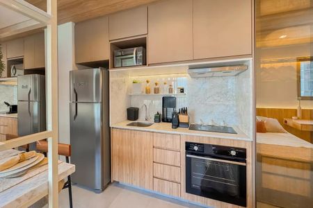 Apartamento para alugar com 27m², 1 quarto e sem vaga Apartamento para alugar com 27m², 1 quarto e sem vagaCozinha
