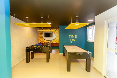 Apartamento à venda com 37m², 2 quartos e sem vaga Apartamento à venda com 37m², 2 quartos e sem vagaSalão de jogos