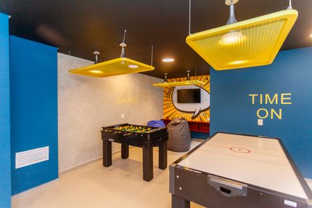 Apartamento à venda com 37m², 2 quartos e sem vaga Apartamento à venda com 37m², 2 quartos e sem vagaSalão de jogos