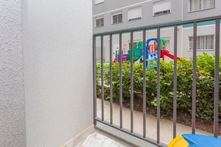 Apartamento à venda com 37m², 2 quartos e sem vagaVaranda
