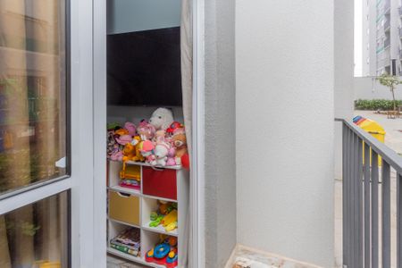 Apartamento à venda com 37m², 2 quartos e sem vagaVaranda