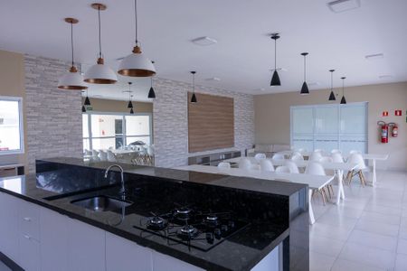 Apartamento para alugar com 61m², 2 quartos e 1 vagaÁrea comum - Salão de festas