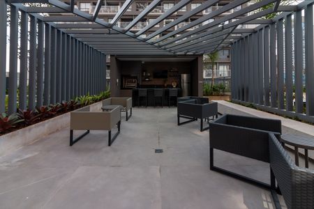 Apartamento para alugar com 25m², 1 quarto e sem vaga Apartamento para alugar com 25m², 1 quarto e sem vagaÁrea comum - Churrasqueira
