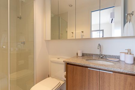 Apartamento para alugar com 25m², 1 quarto e sem vaga Apartamento para alugar com 25m², 1 quarto e sem vagaBanheiro