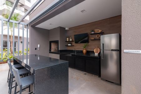 Apartamento para alugar com 25m², 1 quarto e sem vaga Apartamento para alugar com 25m², 1 quarto e sem vagaÁrea comum - Churrasqueira