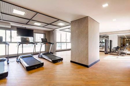 Apartamento para alugar com 25m², 1 quarto e sem vaga Apartamento para alugar com 25m², 1 quarto e sem vagaÁrea comum - Academia