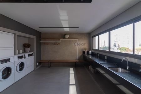 Apartamento para alugar com 25m², 1 quarto e sem vaga Apartamento para alugar com 25m², 1 quarto e sem vagaLavanderia