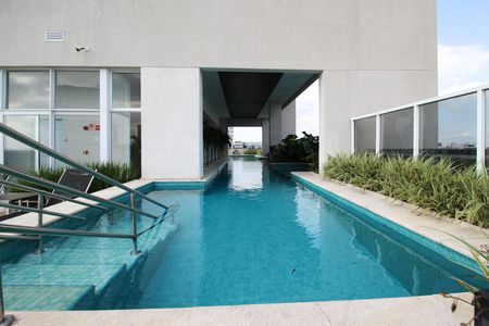 Área comum - Piscina de apartamento para alugar com 1 quarto, 52m² em Vila Olímpia, São Paulo