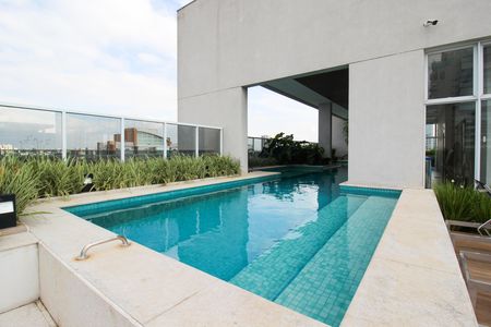 Área comum - Piscina de apartamento para alugar com 1 quarto, 52m² em Vila Olímpia, São Paulo
