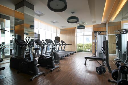 Apartamento para alugar com 52m², 1 quarto e 1 vaga Apartamento para alugar com 52m², 1 quarto e 1 vagaÁrea comum - Academia