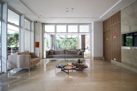 Apartamento para alugar com 52m², 1 quarto e 1 vaga Apartamento para alugar com 52m², 1 quarto e 1 vagaHall