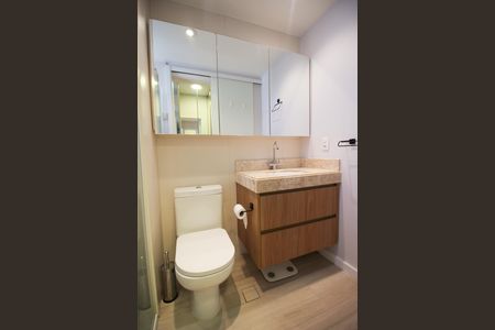Apartamento para alugar com 52m², 1 quarto e 1 vaga Apartamento para alugar com 52m², 1 quarto e 1 vagaBanheiro da Suíte