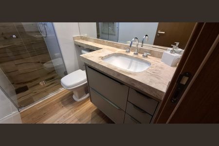 Apartamento para alugar com 85m², 2 quartos e 2 vagasBanheiro da Suíte 1