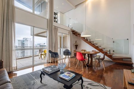 Apartamento para alugar com 151m², 2 quartos e 3 vagasSala