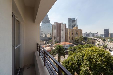 Studio para alugar com 25m², 1 quarto e sem vagaVaranda