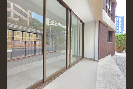 Varanda da Sala de apartamento à venda com 2 quartos, 93m² em Anchieta, Belo Horizonte