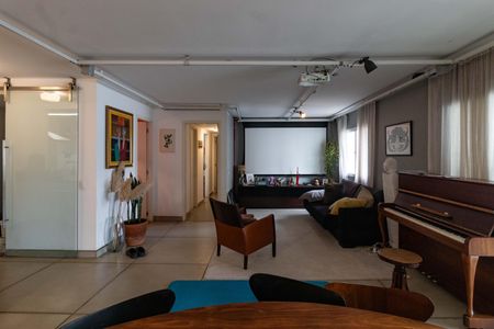Sala de apartamento à venda com 3 quartos, 132m² em Várzea da Barra Funda, São Paulo