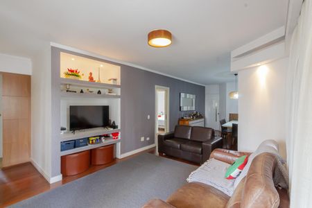 Sala de apartamento à venda com 3 quartos, 120m² em Indianópolis, São Paulo