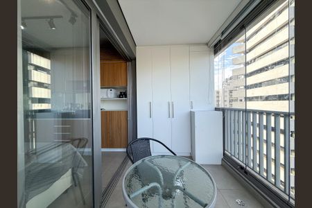 Varanda de apartamento para alugar com 1 quarto, 24m² em Liberdade, São Paulo