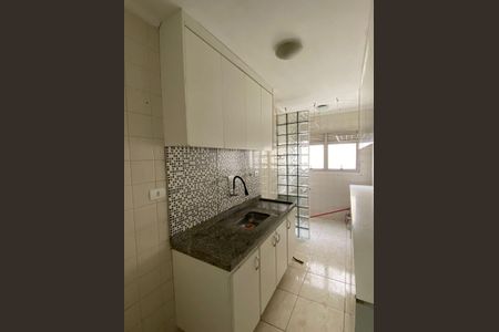 Cozinha de apartamento para alugar com 2 quartos, 48m² em Vila Carmosina, São Paulo