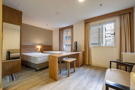 Studio de kitnet/studio para alugar com 1 quarto, 27m² em Jardim Paulista, São Paulo