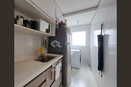 Cozinha de apartamento para alugar com 2 quartos, 59m² em Partenon, Porto Alegre
