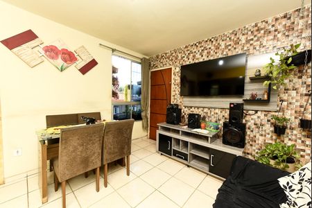 Sala de apartamento à venda com 2 quartos, 70m² em Marilândia Jatobá (barreiro), Contagem