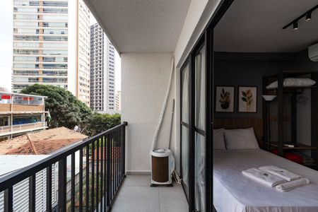 Varanda de apartamento à venda com 1 quarto, 26m² em Barra Funda, São Paulo