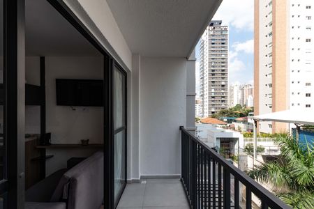 Varanda de apartamento à venda com 1 quarto, 26m² em Barra Funda, São Paulo